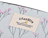 Floral Canvas Pen and Pencil Case