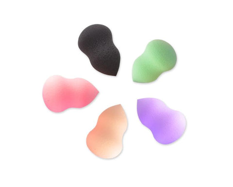 5 Pcs Gourd-shaped Makeup Sponge Puff