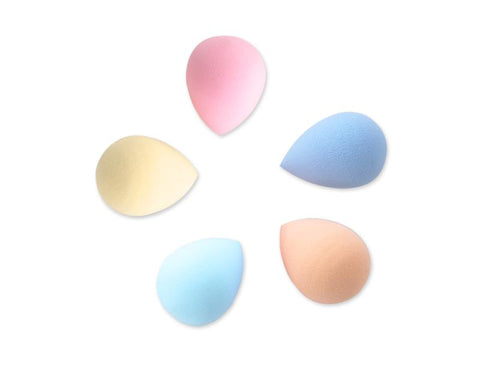 5 Pcs Raindrop Beauty Flawless Makeup Blender Foundation Sponge Puff