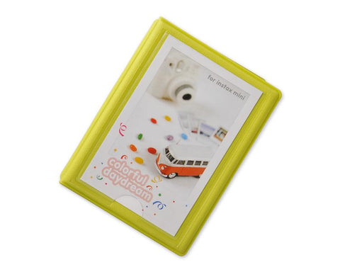 Small Colorful Photo Album for Fujifilm Instax Mini Films - Yellow