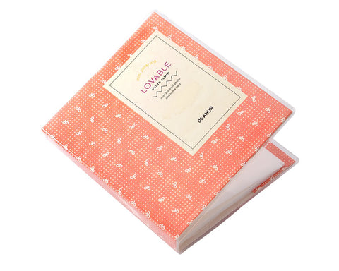 Lovable Card Holder Photo Album for Fujifilm Instax Mini Film-Pink Bow