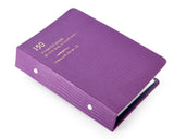 Luxury Card Holder Photo Album for Fujifilm Instax Mini Films - Purple