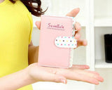 Cute Card Holder Photo Album for Fujifilm Instax Mini Films - Black