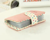 Cute Card Holder Photo Album for Fujifilm Instax Mini Films - Pink