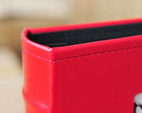 PU Leather Photo Album for Fujifilm Instax Wide 210/200/300 Film - Red