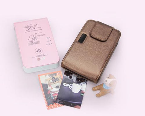 LG Pocket Photo Mobile Portable Printer PD239 Case - Gold