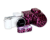 Retro Leopard Samsung Smart Camera NX500 Leather Case