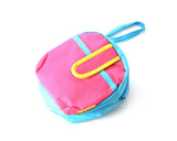 Colorful Zipper Camera Pouch for Fujifilm Instax Mini - Pink &amp; Blue