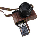 Premium Series Fujifilm X-T100 Camera Leather Case