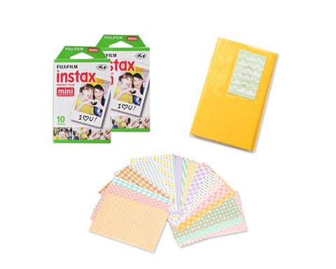 Fujifilm Bundle Set Fujifilm Album/Frame for Fujifilm Mini Film-Cute