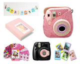 Fujifilm Bundle Set Frame/ Cartoon Case for Fuji Instax  Mini 8 - Pink