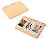 Cardboard Photo Album with 12 Pcs Color Pens