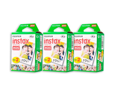 60 Sheets Fujifilm Instax Mini Films for Fuji Instant Cameras