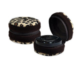 Zipper Sony DSC-Q10 Camera Lens Case - Leopard