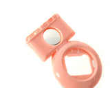 Camera Self Portrait Photo Lens Frame with Mirror - Pink