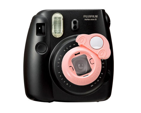 Mini Selfie Photo Lens Frame for Fujifilm Instax Mini 7S Mini 8 - Pink