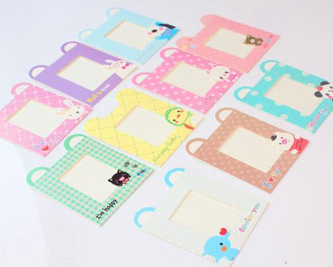 10 Pcs Photo Frame Set For Fujifilm Instax Mini Films - Animal Family