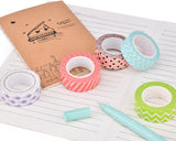 5 Pcs Washi Masking Tape Craft Decoration