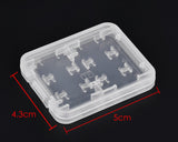 Transparent Memory Card Case