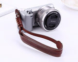 Retro Leather Camera Wrist Hand Strap