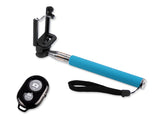 Extendable Selfie Stick with Bluetooth Wireless Remote Shutter