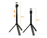 14" Universal Adjustable Tripod with Phone Clip