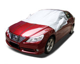 Car Windshield Snow Sunshade Cover with Side Flaps and Straps