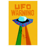 UFO Warning Designer Phone Cases