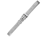 Replacement Leather Watch Band for Fitbit Alta - Silver