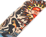 Cycling Elastic Tattoo Arm Sleeve