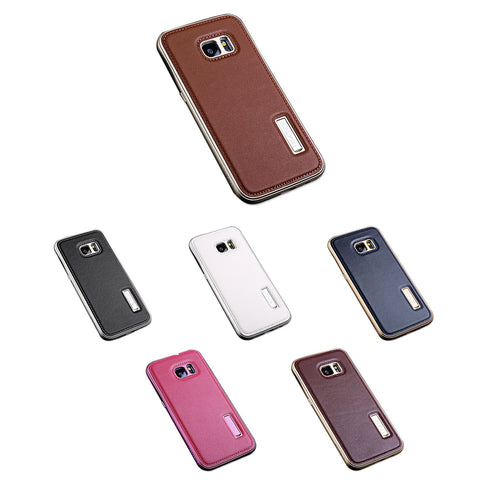 Seam Series Samsung Galaxy S7 Edge Genuine Leather Case