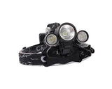 10W 1000 Lumens Rechargeable Outdoor Cycling Cree 3 LED Headlight