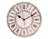 12" Retro Retro Style Quiet Sweep Quartz Wall Clock