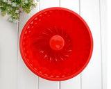 8.6 inches Bundt Pan Silicone Baking Mold - Red