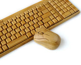 2.4GHz Bamboo Wireless Keyboard and Mouse Combo