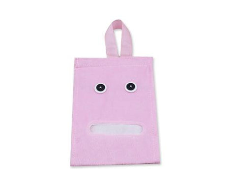 Cartoon Plush Toilet Paper Cover - Pink