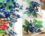 Decorative Lifelike Artificial Fruit Berries