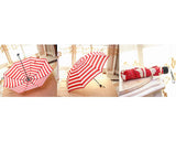 Striped Folding UV Protection Umbrella