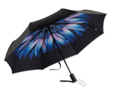 Flower Pattern Compact Travel UV Protection Umbrella