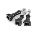 GoPro Stainless Knob Screw Bolt Nut Set for All Hero Cameras - Black