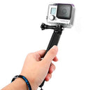 GoPro Mini Selfie Hand Grip Tripod w/ Screw for Hero Camera - Black