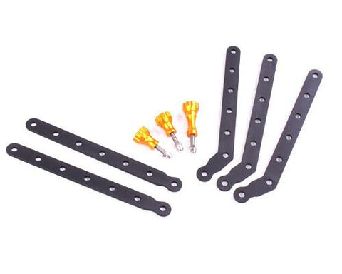 GoPro Aluminum Extension Arms Mount w/ Screws for Hero Cameras - Gold