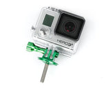 GoPro Aluminum Bike Headset Mount Adapter for Hero Cameras - Green