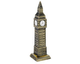 Metallic Big Ben Tower Model Statue Decoration