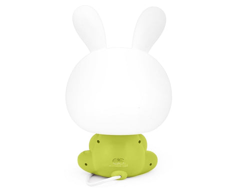 Cute Cartoon Nursery Night Light-Green Rabbit