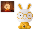 Cute Cartoon Nursery Night Light-Yellow Rabbit