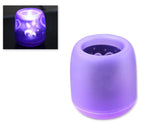 Voice Control LED Candle Night Light - Purple