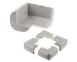 10 Pcs Child Furniture Safety Corner Guards- Gray