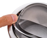 Frost Stainless Steel Flip Top Opening Ashtray