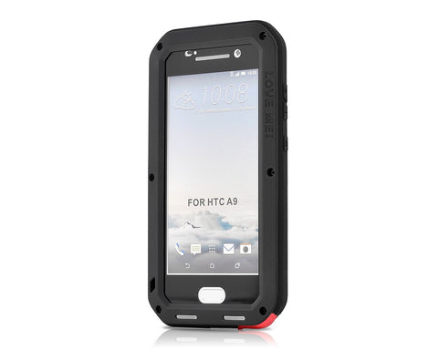 Waterproof Series HTC One A9 Metal Case - Black